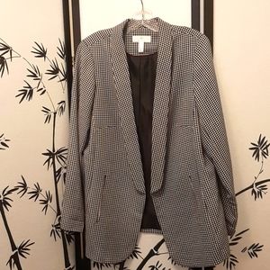 Additionelle Houndstooth Blazer